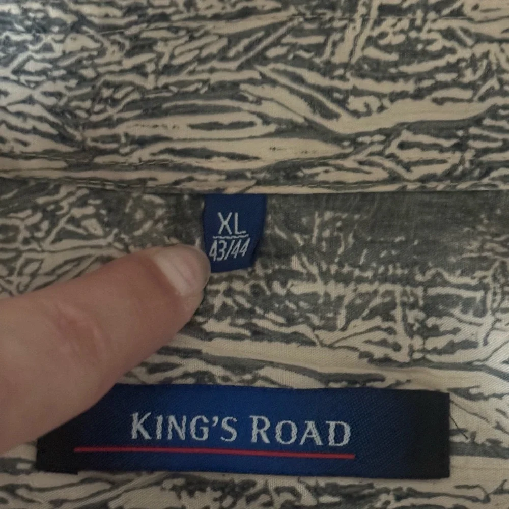 King’s Road Men's Camo Shirt XL (43/44) - Picture 3 of 8
